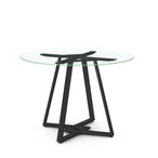 Dirk Table w/ Glass Tabletop