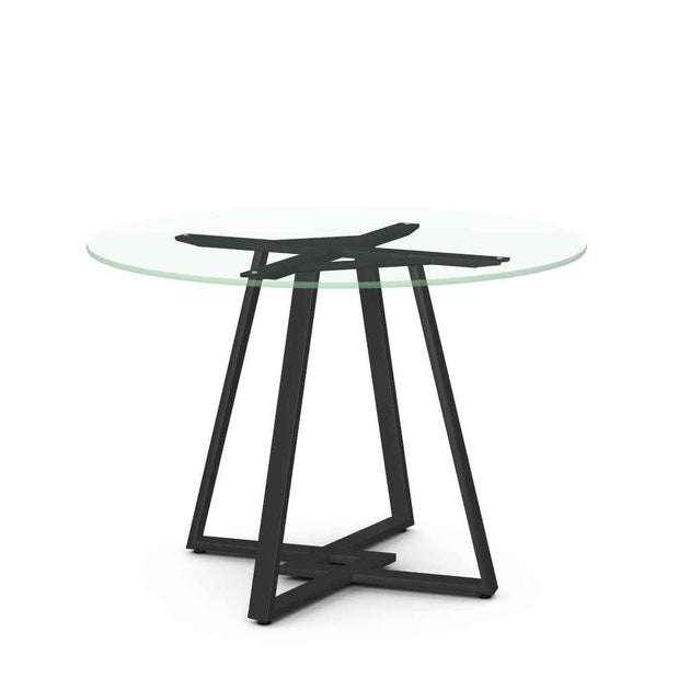 Dirk Table w/ Glass Tabletop