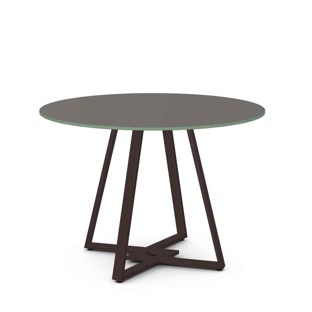 Dirk Table w/ Glass Tabletop