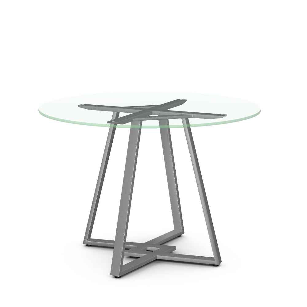 Dirk Table w/ Glass Tabletop