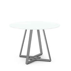 Dirk Table w/ Glass Tabletop