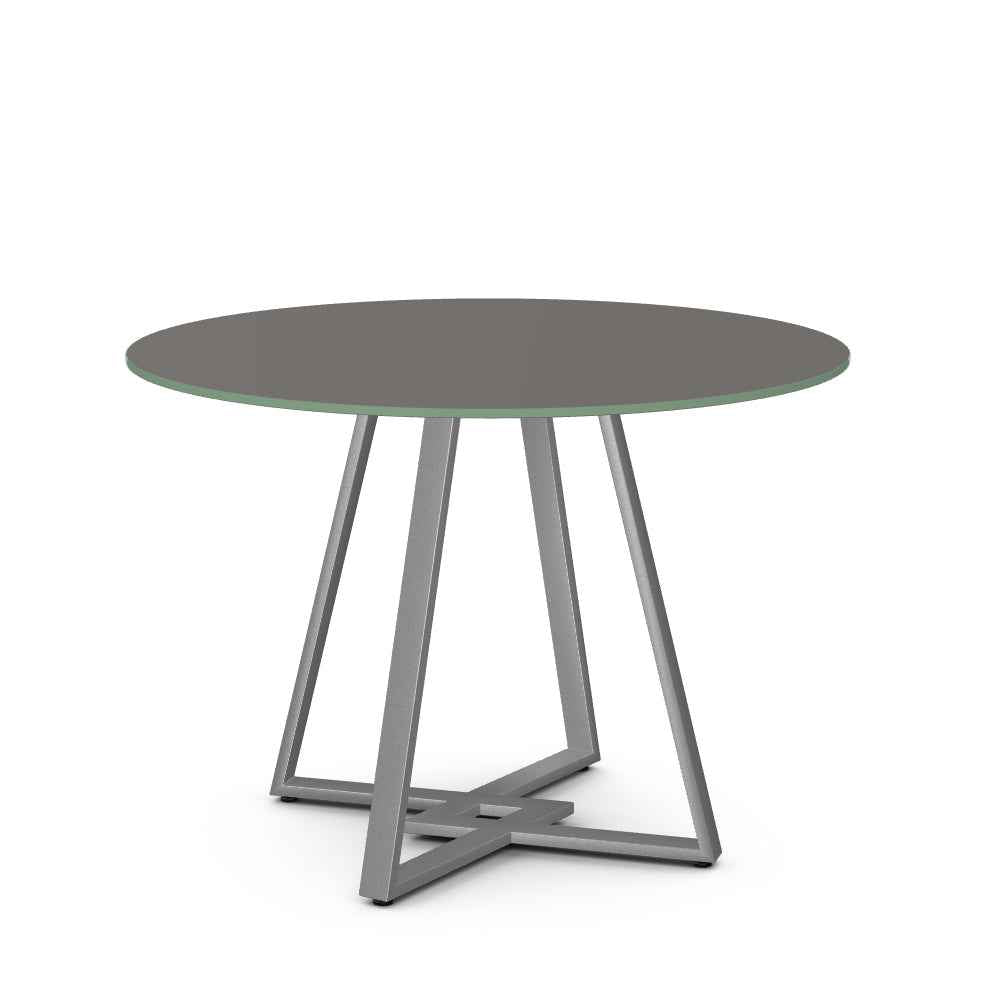 Dirk Table w/ Glass Tabletop
