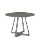 Dirk Table w/ Glass Tabletop