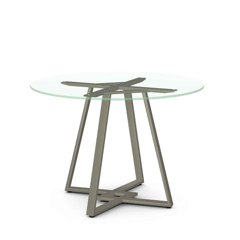 Dirk Table w/ Glass Tabletop
