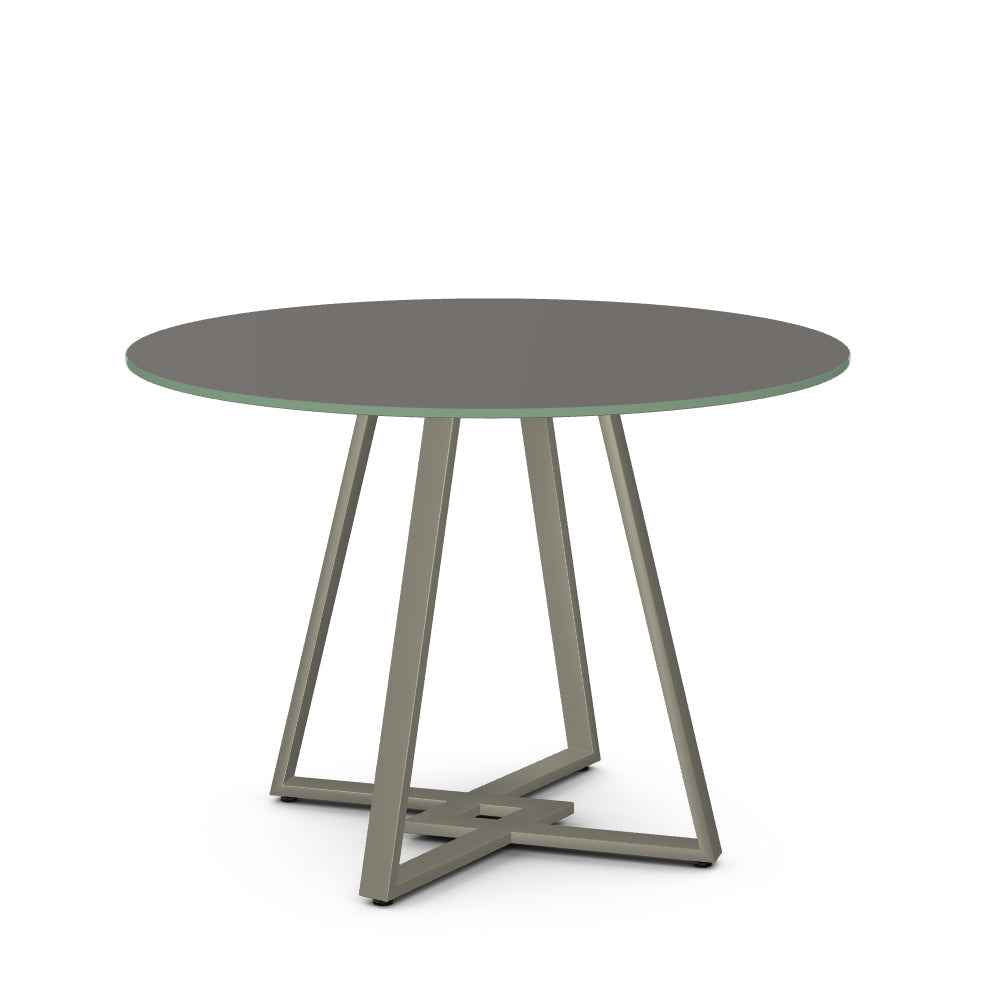 Dirk Table w/ Glass Tabletop