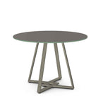 Dirk Table w/ Glass Tabletop