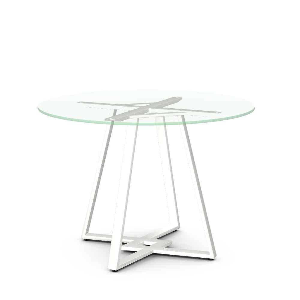 Dirk Table w/ Glass Tabletop