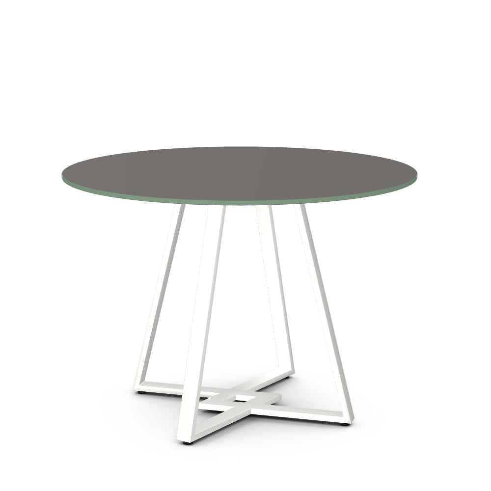 Dirk Table w/ Glass Tabletop