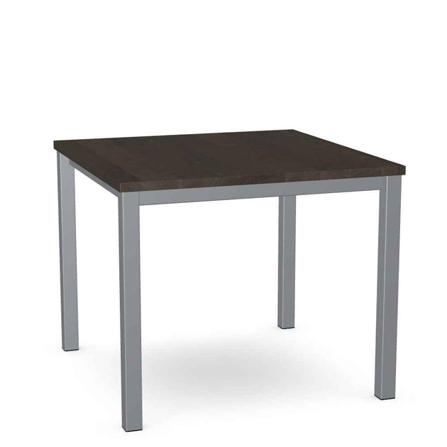 Carbon w/ Solid Wood Tabletop