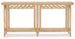 Commerce And Market - Knot Kidding Console Table - Light Natural