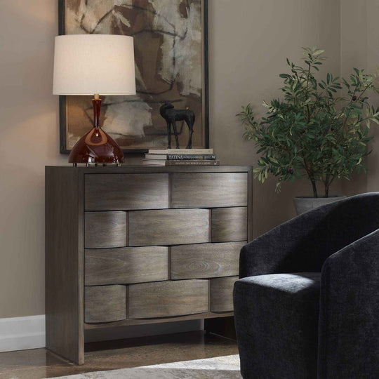 Lydon - 4 Drawer Chest - Brown