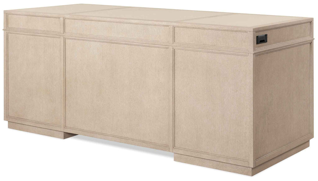 Marlowe - Executive Desk - Polished Limestone