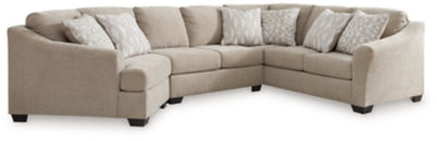 Brogan Bay 3-Piece Sectional with Cuddler