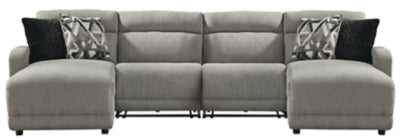 Colleyville 4-Piece Power Reclining Sectional with Chaise