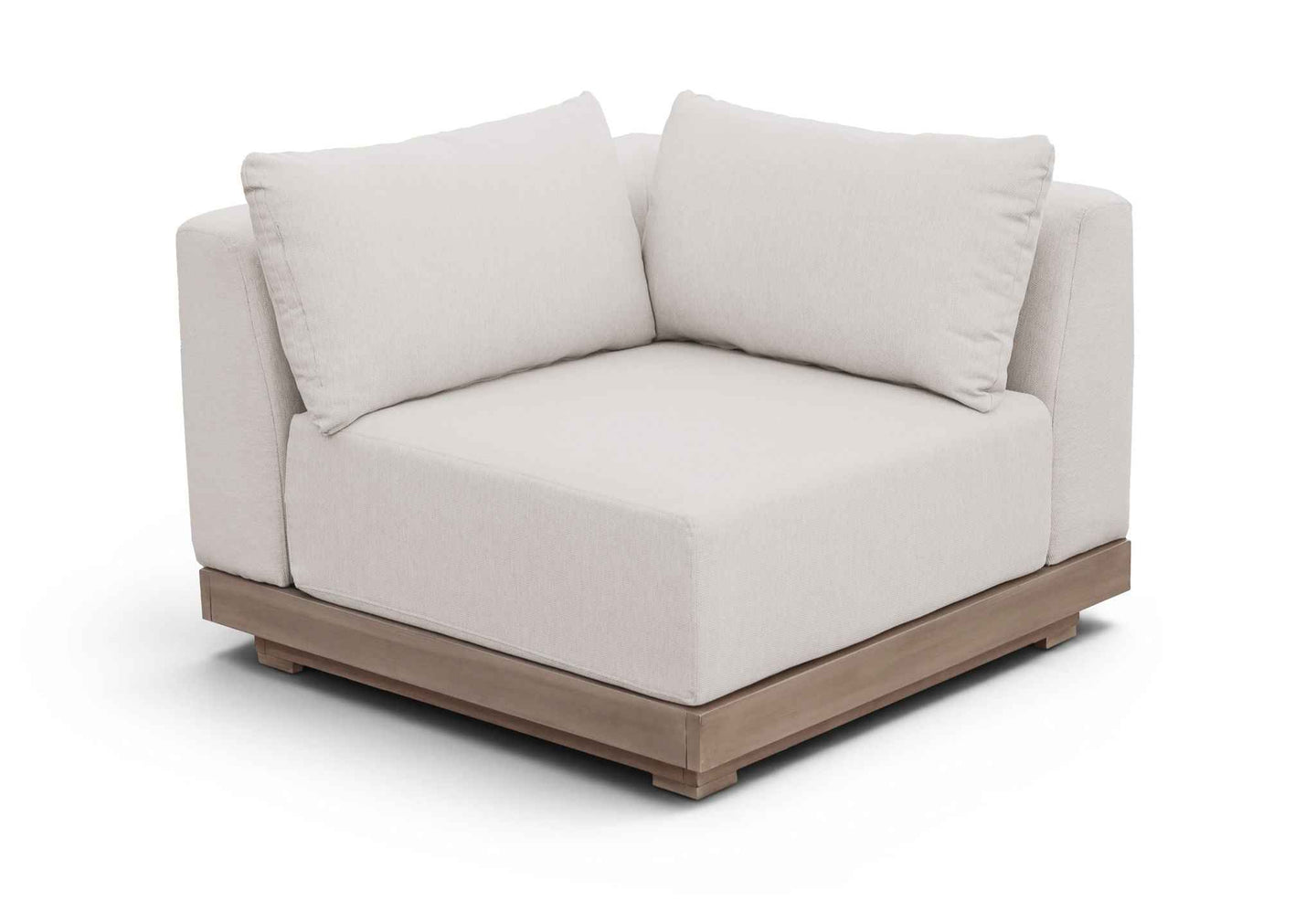Solace - Olefin Performance Fabric Outdoor Patio Modular Corner Chair