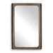 Fischer - Curved Edge Mirror - Gold Bronze