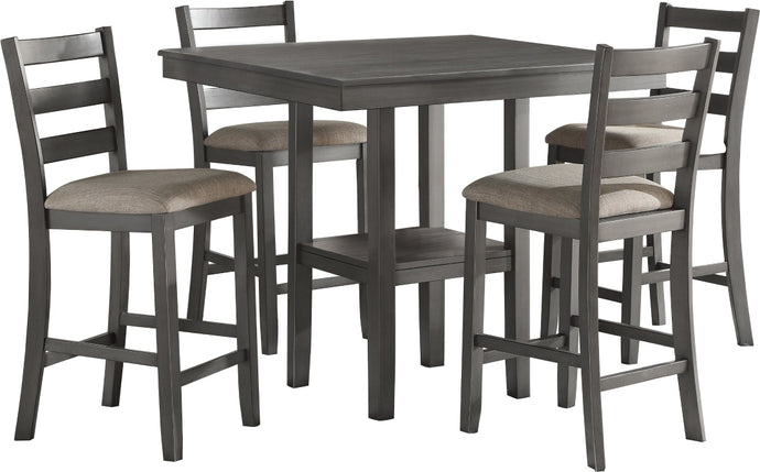 Sharon  Dining Room 5-Piece Pack Counter Height Set