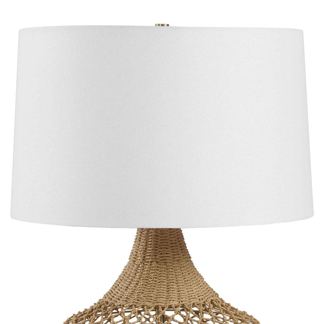 Samori - Rattan Table Lamp - Woodtone