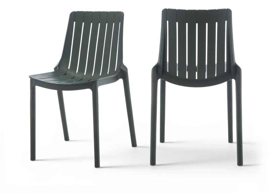 Marilla - Polypropylene Outdoor Patio Dining Chair (Set of 4)