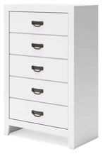 Binterglen - Five Drawer Chest - White