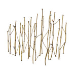 Nature's Rhythm - Metal Wall Decor - Gold