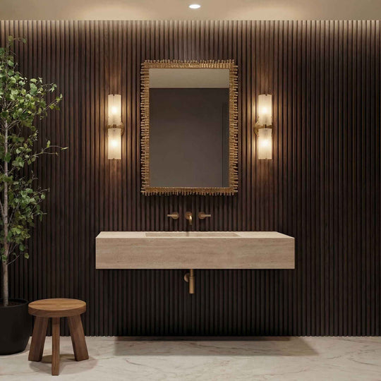 Soto - Mirror - Antique Brass