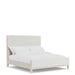 Carmella - Queen Upholstered Bed - Pebble Oak