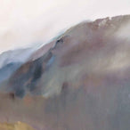 Fading Memory - Landscape Art - Blue / Brown / Gray / Green