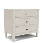 Carmella - Three Drawer Nightstand - Pebble Oak