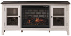 Dorrinson - TV Stand With Fireplace Insert