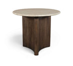 Pietra - Travertine And Mango Wood Dining Table