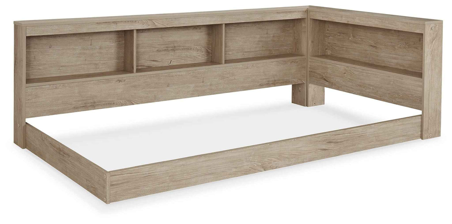 Oliah - Bookcase Storage Bed