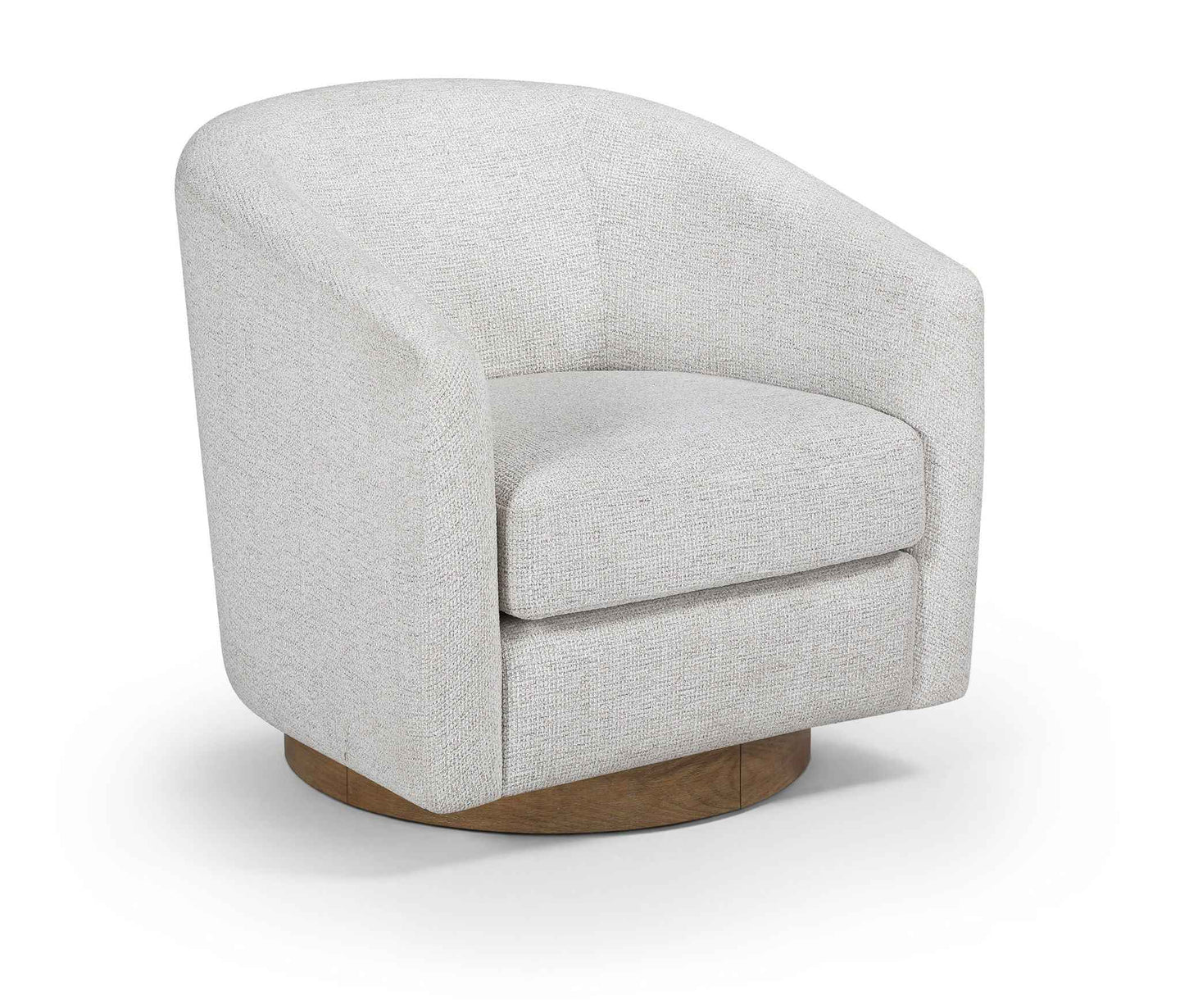 Modra - Performance Fabric Upholstered Swivel Accent Chair