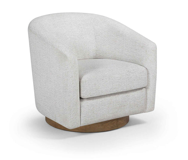 Modra - Performance Fabric Upholstered Swivel Accent Chair