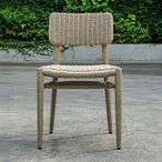 Kailua - Outdoor Wicker Dining Chair - Gray