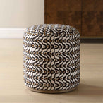 Cas - Plush Ottoman - Espresso