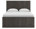 Shaehartin - Queen Panel Platform Bed - Dark Brown