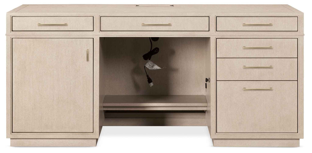 Marlowe - Credenza - Polished Limestone