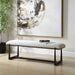 Midas - Long Bench - Black / White