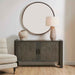 Drury - 2 Door Cabinet - Dark Gray