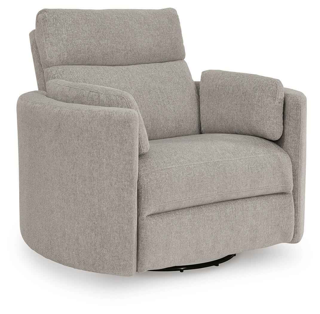 ModMax Luxe - Swivel Glider Power Recliner - Flint