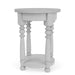 Winston - Round Chairside Table - Aged Cotton