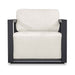 Remsen - Outdoor Lounge Chair - Black / Oyster
