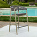 Dermott - Outdoor Counter Stool - Brown / Dark Gray