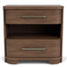 Delia - 2 Drawer Nightstand - Nouveau Walnut