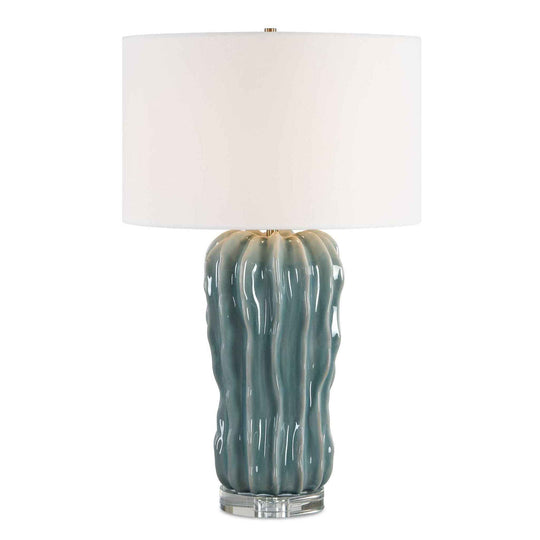 Niese - Glaze Table Lamp - Light Blue
