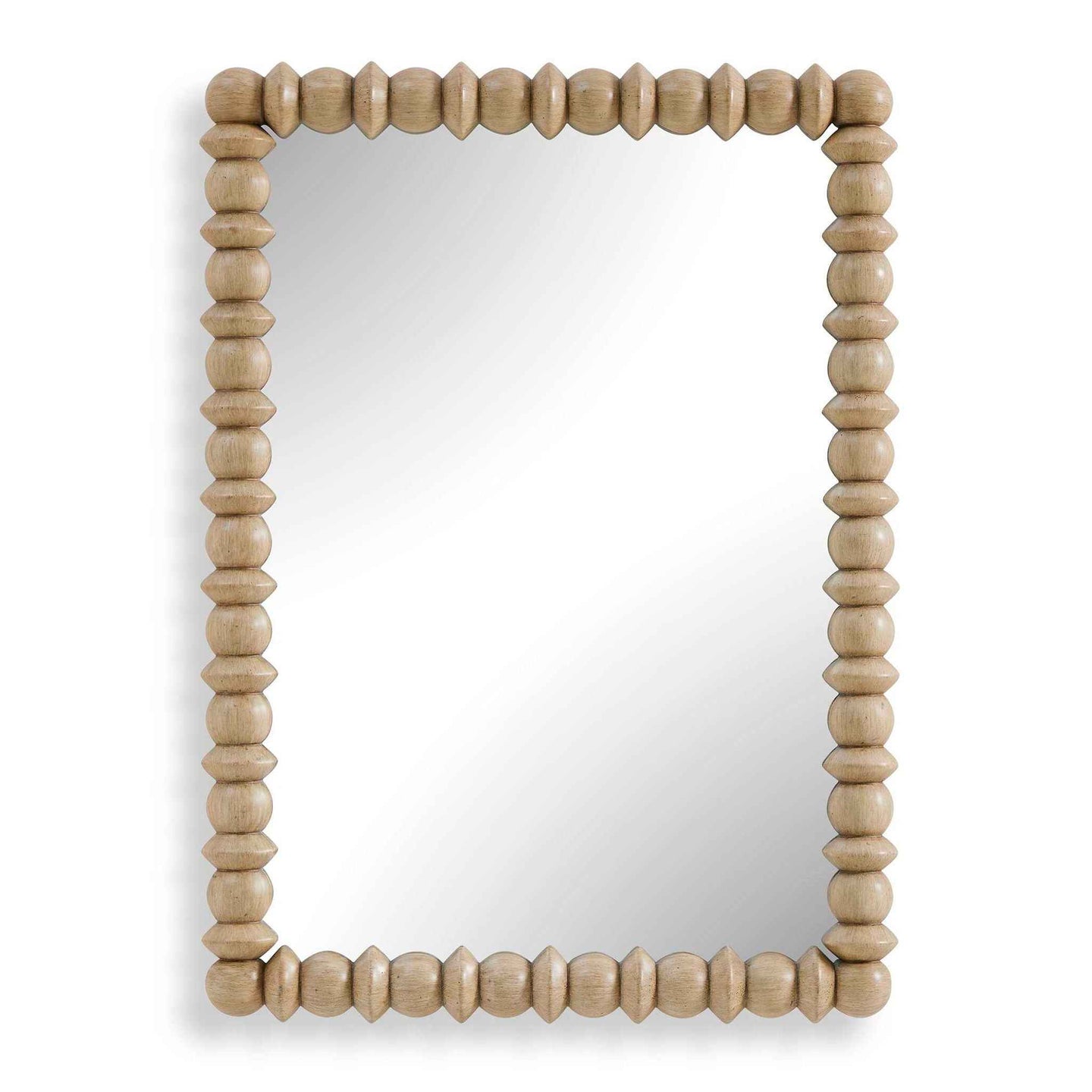 Harriet - Spindle Mirror - Warm Ivory