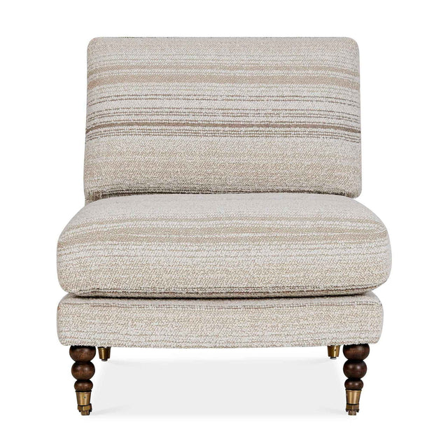 Chatsworth - Modern Slipper Chair - White