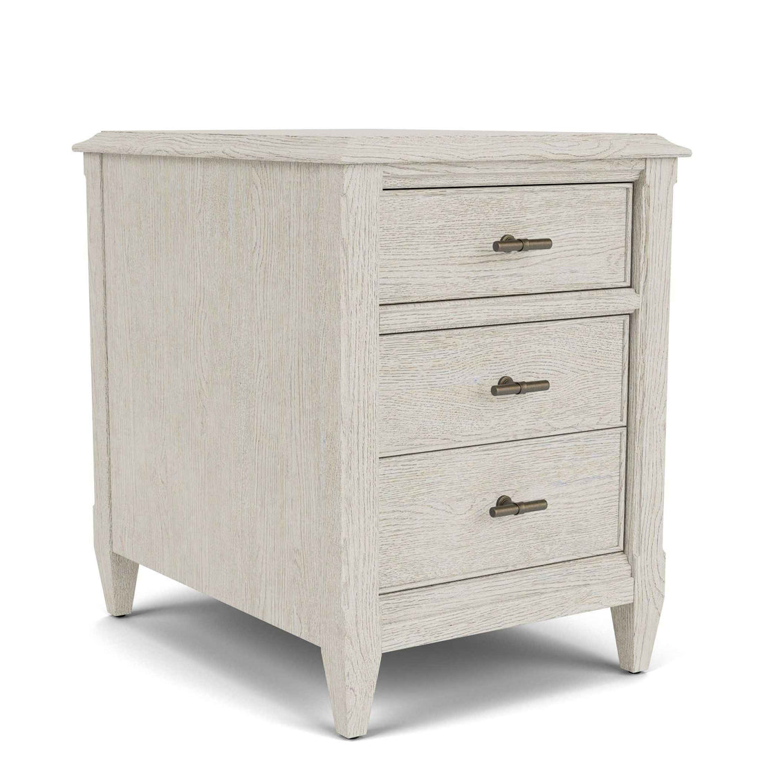 Carmella - Chairside Table - Pebble Oak