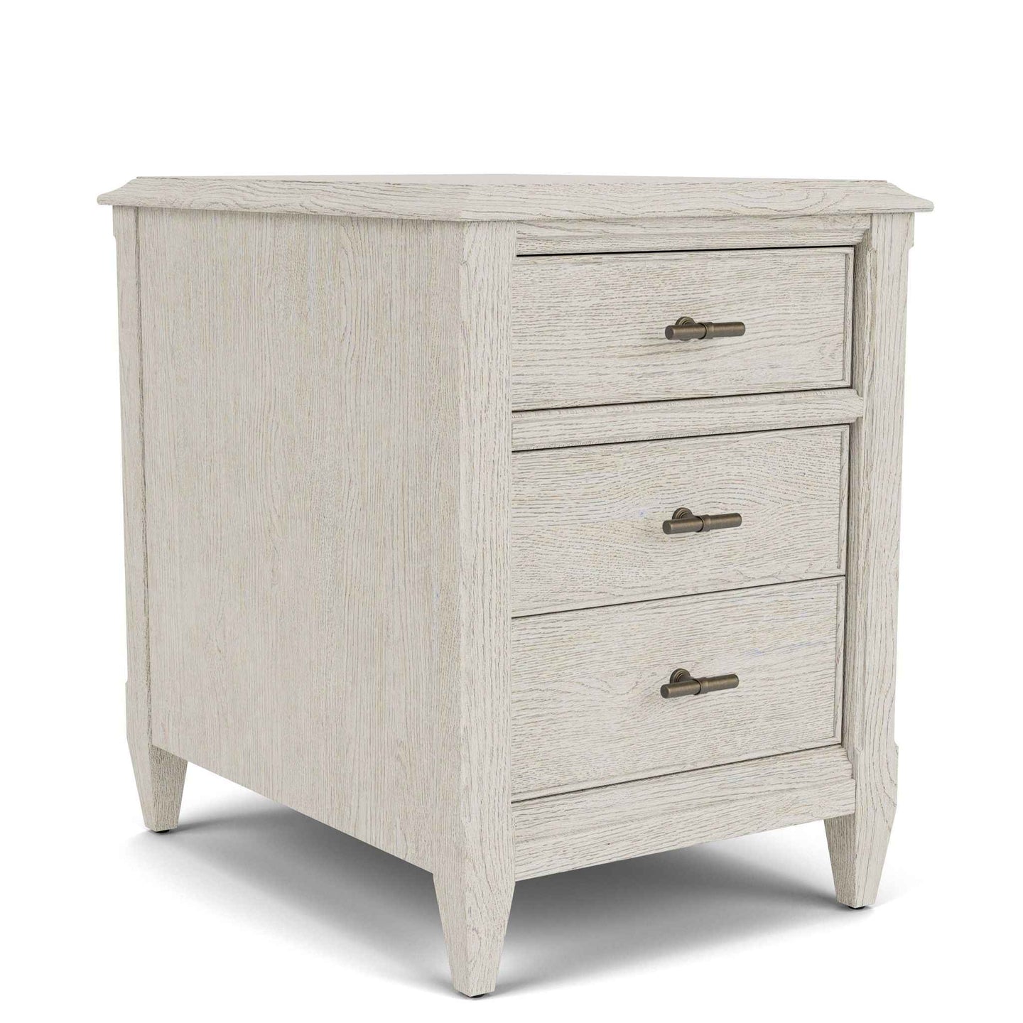 Carmella - Chairside Table - Pebble Oak